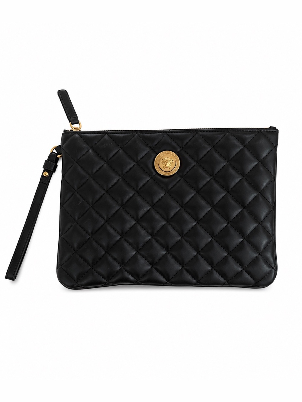 Versace Quilted Messenger
